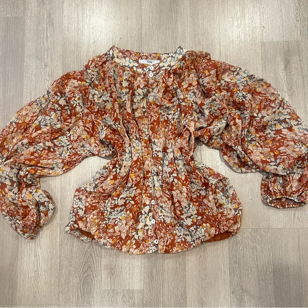Fate  Puff Sleeve Blouse